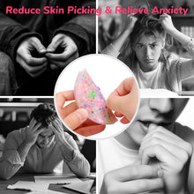 Load image into Gallery viewer, 800Pcs Picking Pad Silicone Crafting Kit, Make 5 Picking Pads in A Set, Sensory Anti Skin Picking Fidget Toys for Anxiety, DIY Making Kit for Picking Pad and Beads Bracelet for 6+ Kid, Children, Adult