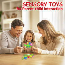 Load image into Gallery viewer, 2 Pcs Color Sorting Sensory Toys for Toddlers, Fine Motor Skills Game for Kids, Color Matching Counting Toys, Preschool Learning Activities Calm Down Dinosaur Montessori Toys for Boys Girls Ages 3+