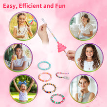 Load image into Gallery viewer, 3Pcs Beading Funnel, Clay Beads Beading Supplies Tools, Bracelet Making Kit for Adults, Bead Threader for Jewelry Making, Friendship Bracelet Beading Beedles