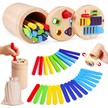 Load image into Gallery viewer, Learning Toys for Toddlers 1-3, Color Sorting Sensory Toys, Montessori Toys for 2 Year Old, Shape Sorters for Toddlers 1-3, Educational Toys for 2 Year Old