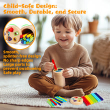 Load image into Gallery viewer, Learning Toys for Toddlers 1-3, Color Sorting Sensory Toys, Montessori Toys for 2 Year Old, Shape Sorters for Toddlers 1-3, Educational Toys for 2 Year Old