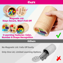 Load image into Gallery viewer, Learning Toys for Toddlers 1-3, Color Sorting Sensory Toys, Montessori Toys for 2 Year Old, Shape Sorters for Toddlers 1-3, Educational Toys for 2 Year Old