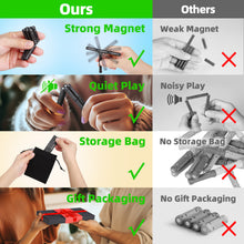 Load image into Gallery viewer, 12 Pack - Fidget Toys Adults, Magnet Fidget, Anxiety Relief Items, Autism Toys for Adults, Cool Gadgets for Men and Women