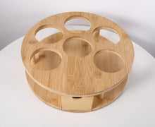 Load image into Gallery viewer, Rotating Tumbler Organizer with Drawer, Water Bottle Organizer, Stanley Cup Holder for 40 Oz Tumbler with Handle to 14 Oz Stanley Cup with Handle, Stanley Cup Organizer for Kitchen Storage and Tumbler Accessories Storage