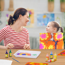 Load image into Gallery viewer, KidSquare Marbling Paint Kit for Kids Water Art Paint Set Arts and Crafts for Girls & Boys Age 4-12 Gift for Easter Christmas Thanksgiving Kids Activities for Age 4 5 6 7 8 9 10
