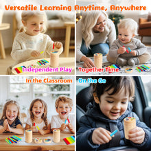 Load image into Gallery viewer, Learning Toys for Toddlers 1-3, Color Sorting Sensory Toys, Montessori Toys for 2 Year Old, Shape Sorters for Toddlers 1-3, Educational Toys for 2 Year Old
